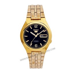 Seiko Automatic 5 Gold Watch SNKL66K